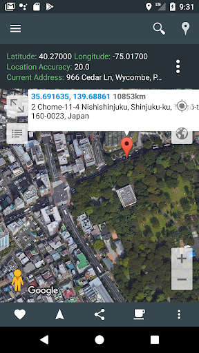 My Location - Track GPS & Maps screenshot