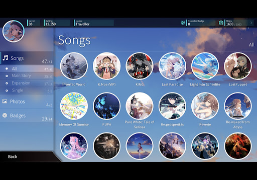 Rotaeno screenshot
