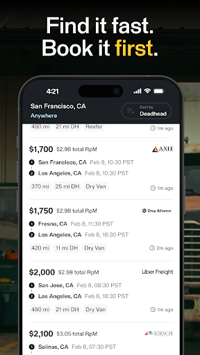 TruckSmarter Free Load Board screenshot