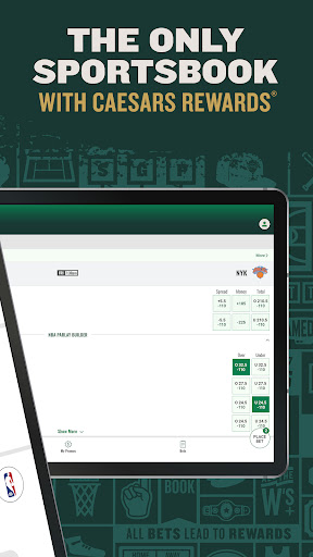 Caesars Sportsbook & Casino screenshot