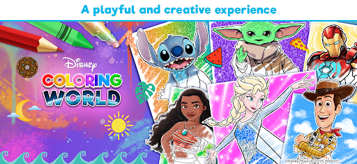 Disney Coloring World screenshot
