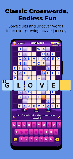 Word Hike -Inventive Crossword screenshot