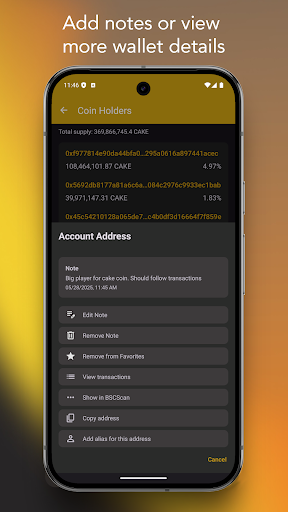 Binance Smart Chain Explorer screenshot