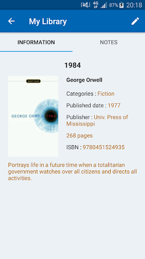 My Library screenshot
