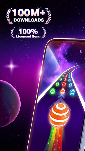 Dancing Road Color Balls Match screenshot