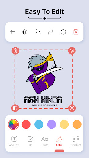 Logo Maker And Logo Creator 3D screenshot
