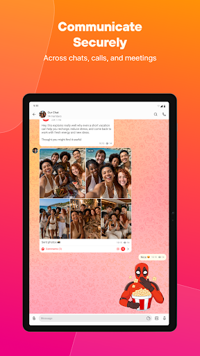 Online chat, calls - Gem Space screenshot