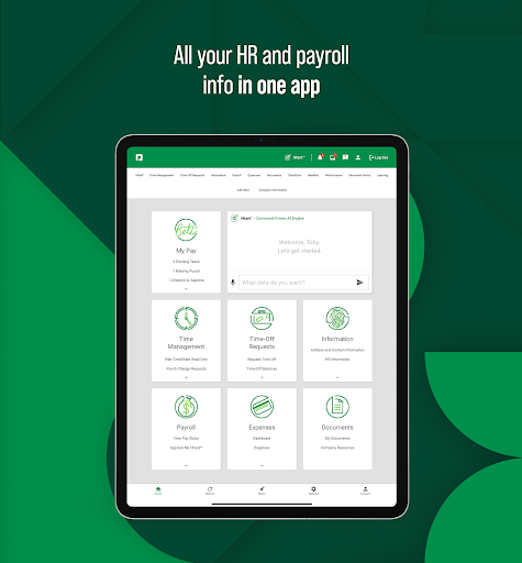 Paycom screenshot