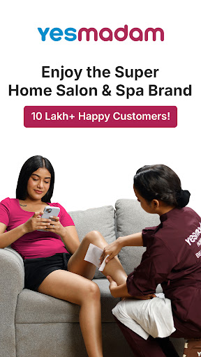 YesMadam Salon & Spa at Home screenshot