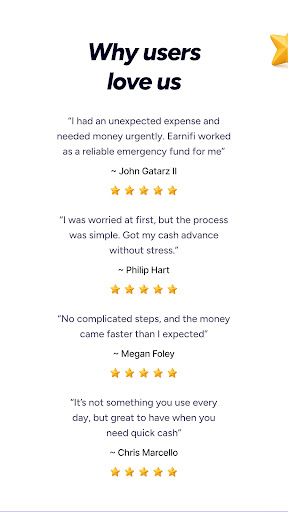 Earnifi: Early Pay. Fast Money screenshot