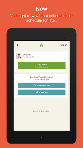 GettingOut Visits screenshot