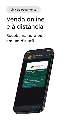 InfinitePay Tap, Conta, Cartão screenshot