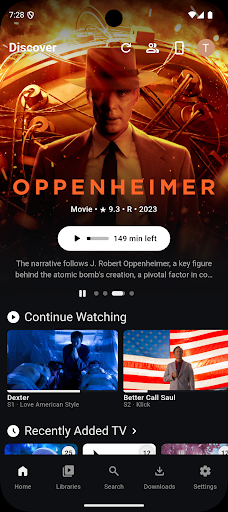 Plezy for Plex & Jellyfin screenshot