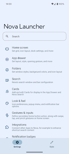 Nova Launcher: Home Screen screenshot