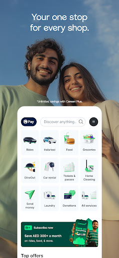 Careem: Taxi, Food & Delivery screenshot
