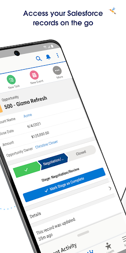 Salesforce screenshot