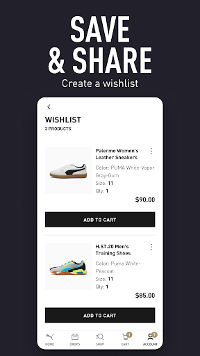 PUMA | Clothes & Shoes App screenshot
