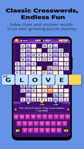 Word Hike -Inventive Crossword screenshot
