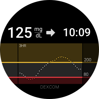 Dexcom G6 screenshot