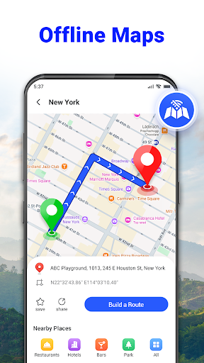 GPS Voice Navigation & Radar screenshot