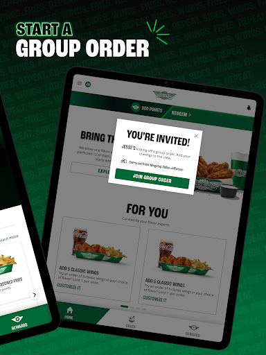 Wingstop screenshot