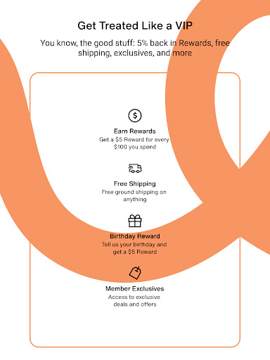 DSW Designer Shoe Warehouse screenshot