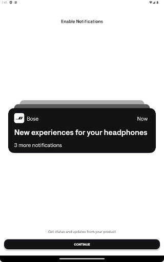Bose QC Earbuds screenshot