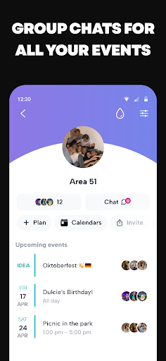 Howbout: shared calendar screenshot