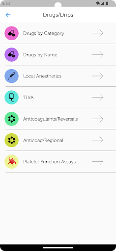 Vargo Anesthesia Mega App screenshot
