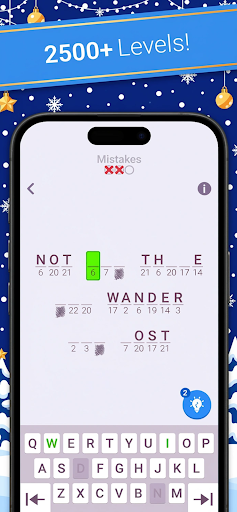 PlaySimple Cryptogram screenshot