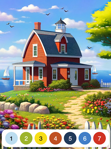 Paint by Number: Coloring Game screenshot