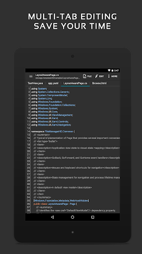 QuickEdit Text Editor Pro screenshot