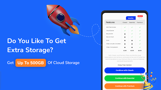 Cloud Storage: Cloud Drive App screenshot