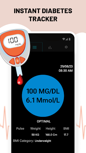 Blood Sugar Diary for Diabetes screenshot