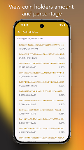 Binance Smart Chain Explorer screenshot