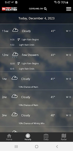 Cleveland19 FirstAlert Weather screenshot
