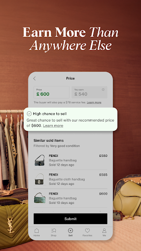Vestiaire Co: Buy Sell Vintage screenshot