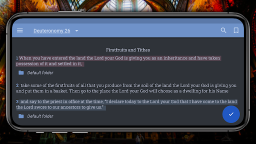 NKJV Bible offline app screenshot