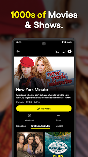 PlutoTV: Stream Free Movies/TV screenshot