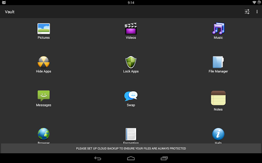 Hide Photos, Video and App Loc screenshot