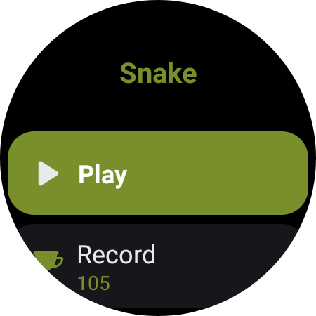 Snake screenshot