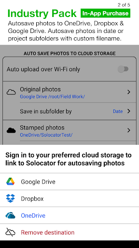 Solocator - GPS Field Camera screenshot