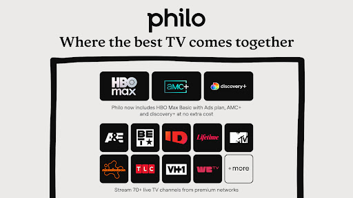 Philo: Shows, Movies, Live TV. screenshot