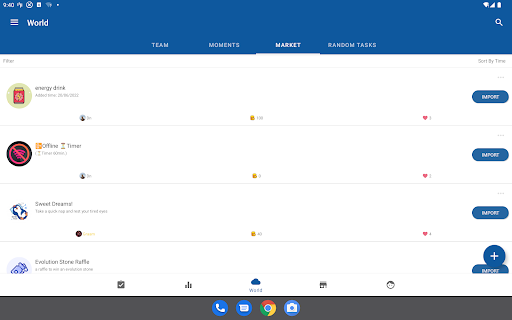 LifeUp: Gamify Tasks & Habits screenshot