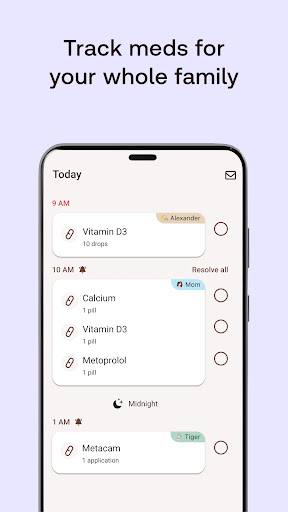 Meds & Pill Reminder MyTherapy screenshot