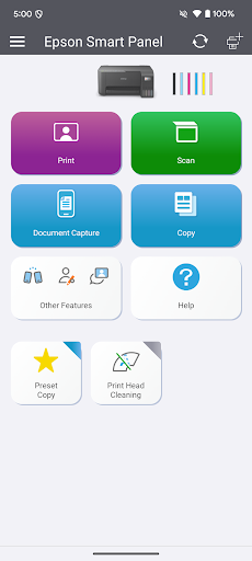 Epson Smart Panel screenshot