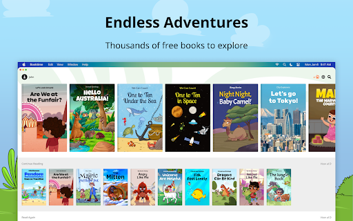 Booktime screenshot