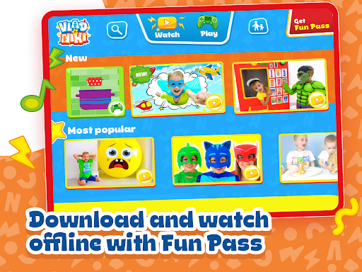 Vlad and Niki – games & videos screenshot