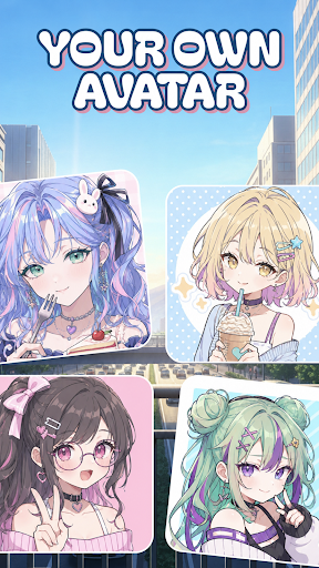 Anime Avatar: Cute OC screenshot