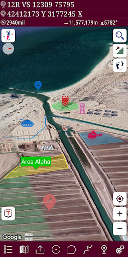 Mgrs & Utm Map Pro screenshot